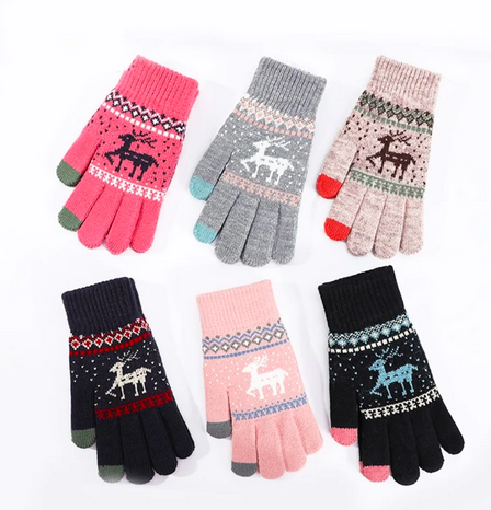 Christmas Winter Touch Screen Gloves only $8.99 shipped!