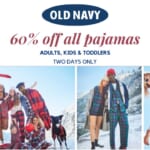 60% Off All Pajamas at Old Navy + Free Shipping at $25!