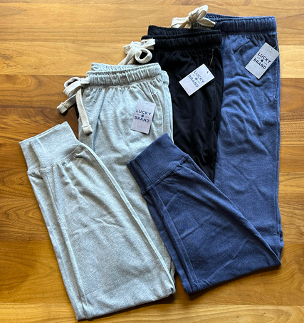 Lucky Brand Men’s Sueded Jersey Knit Jogger Sleep Pants only $11.50 shipped!