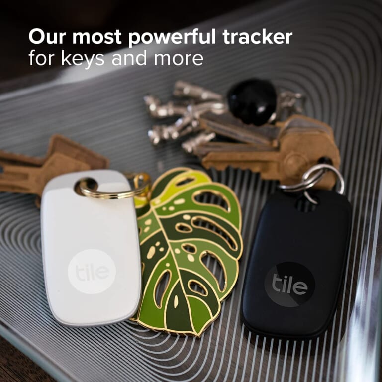 2 Pack Tile Pro (2022) Bluetooth Tracker $39.99 Shipped Free (Reg. $60) – $20 each! 3.2K+ FAB Ratings! Up to 400 ft Range, Water-Resistant