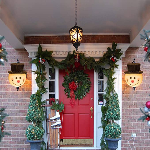 2-Pack Snowman Christmas Porch Light Covers $14.99 (Reg. $29.99) + FAB Ratings!