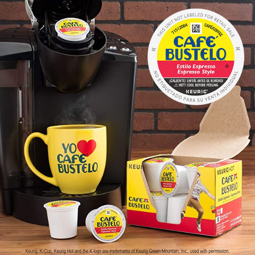 96 Count Café Bustelo Espresso Style Dark Roast Coffee K-Cup Pods as low as $24.25 After Coupon (Reg. $48.50) + Free Shipping – $0.25/Pod