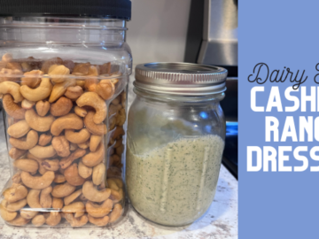 Dairy Free Cashew Ranch Dressing