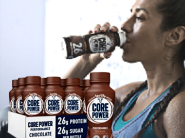 12 Pack Core Power Chocolate Protein Shakes (26g), 11.5 Fl Oz Bottles as low as $19.41 Shipped Free (Reg. $29.37) – 5K+ FAB Ratings! – $1.62/Bottle