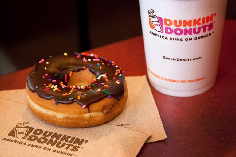 Dunkin’ Donuts: Free Donut with Beverage Purchase!