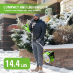 Today Only! Greenworks Snow Removal Tools $62.39 Shipped Free (Reg. $99) – FAB Ratings!