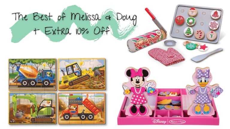 Melissa & Doug Sale + Extra 10% Off and Free Shipping