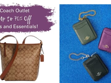 Coach Outlet | Gifts Up To 70% Off + Free Shipping