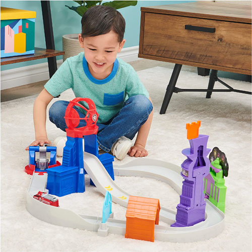 Paw Patrol True Metal Total City Rescue Movie Track Set $17.50 (Reg. $42) – with Exclusive Marshall Vehicle! FAB Ratings!