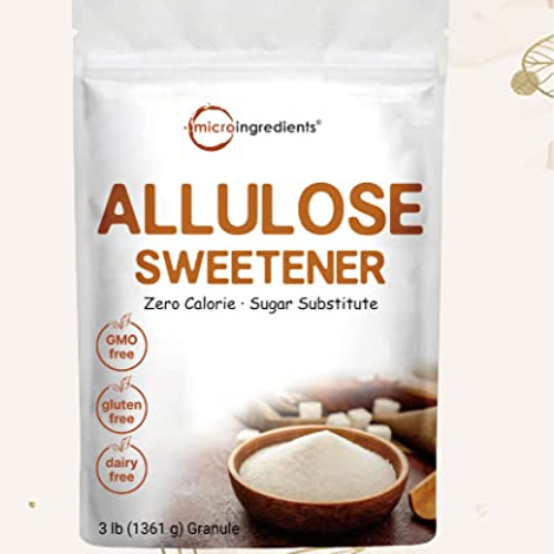 Zero Calorie Allulose Sweetener, 48-Ounce as low as $18.88 (Reg. $26.95) – $0.39/ Oz + FAB Ratings! – Keto Diet and Vegan Friendly