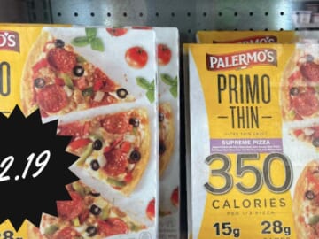 Palermo’s Primo Thin Pizza for $2.19 at Publix