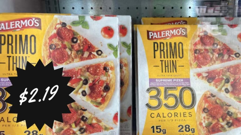 Palermo’s Primo Thin Pizza for $2.19 at Publix