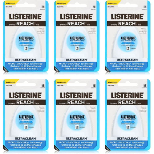 6-Pack 30-Yard Listerine Ultra Clean Floss, Mint as low as $9.09 After Coupon (Reg. $14.70) + Free Shipping – $1.52 /30-Yard Roll or $0.05 /Yard