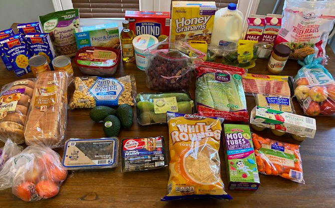 Gretchen’s $124 Grocery Shopping Trip and Weekly Menu Plan for 6