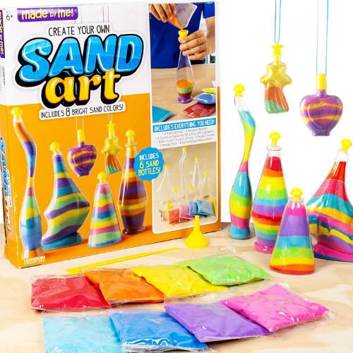 Made By Me DIY Sand Art Kit $8.49 (Reg. $15) – 6K+ FAB Ratings! Includes 8 Bright Sand Colors!