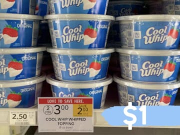 $1 Cool Whip Whipped Topping | Publix & Lowes Foods Deals