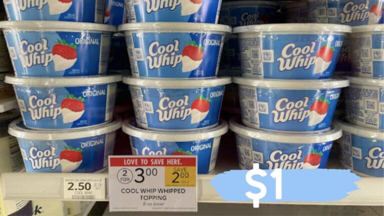 $1 Cool Whip Whipped Topping | Publix & Lowes Foods Deals