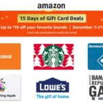 Up To $10 Off Popular Gift Cards at Amazon