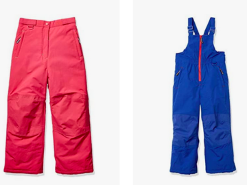 Amazon Essentials Kids’ Snow Pants and Snow Bibs only $15!