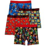 4 Pack Super Mario Boy’s Boxer Briefs $4.79 (Reg. $11.88) – $1.20 each