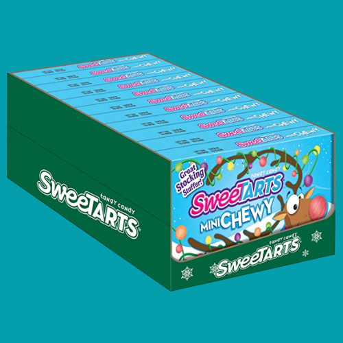 12-Pack SweeTARTS Mini Chewy Candy Theater Box  as low as $12.16 After Coupon (Reg. $15.20) + Free Shipping – $1.01/3.75 oz box! FAB Stocking Stuffer!