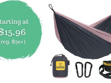 Wise Owl Hammocks Starting at $15.96 (reg. $30+)