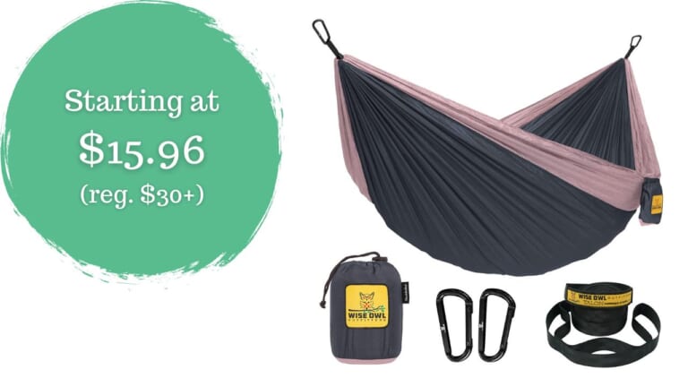 Wise Owl Hammocks Starting at $15.96 (reg. $30+)