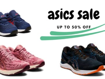 Asics Footwear Up To 50% Off + Extra 10% Off