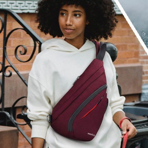 Sling Bag for Men & Women $16.99 After Code (Reg. $33.98) + Free Shipping – Water resistant traveling bag