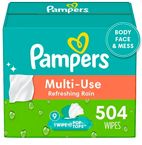 Pampers Baby Wipes (504 Count) only $12.37 shipped!