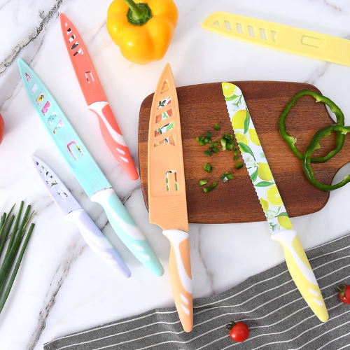 10-Piece Uptrust Kitchen Knife with Blade Guards Set $59.99 Shipped Free (Reg. $80)