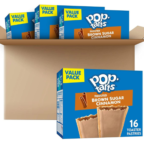 64-Count Pop-Tarts Breakfast Toaster Pastries (Frosted Brown Cinnamon Sugar) as low as $10.04 Shipped Free (Reg. $18.72) – 16¢/toaster pastry!