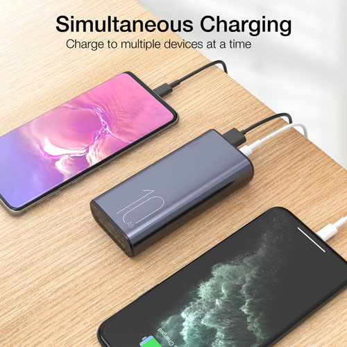 10000mAh Portable Charger, 18W PD High-Speed Charging $11.49 After Code (Reg. $23) – with USB-C Input/Output, Various Colors