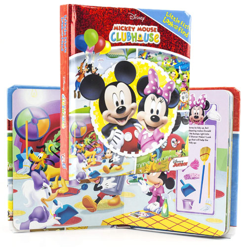 PI Kids Little First Look & Find Board Book, Mickey Mouse Clubhouse $3.99 After Coupon (Reg. $6) – FAB Ratings!