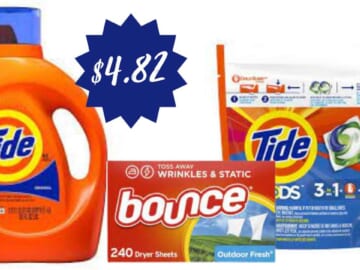 CVS Household ECB Deal | $4.82 Tide & Bounce