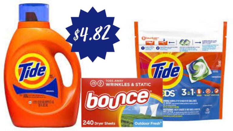 CVS Household ECB Deal | $4.82 Tide & Bounce