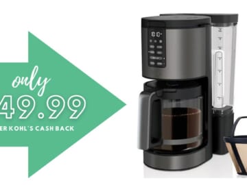 Ninja Programmable XL 14-Cup Coffee Maker $50 After Kohl’s Cash Back