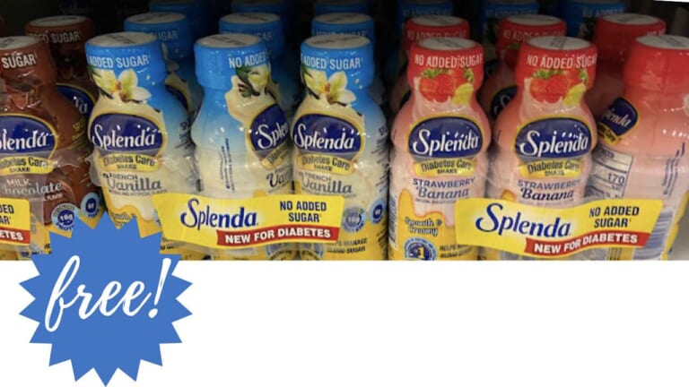 Get a 6-Pack of Splenda Diabetes Care Shakes for FREE