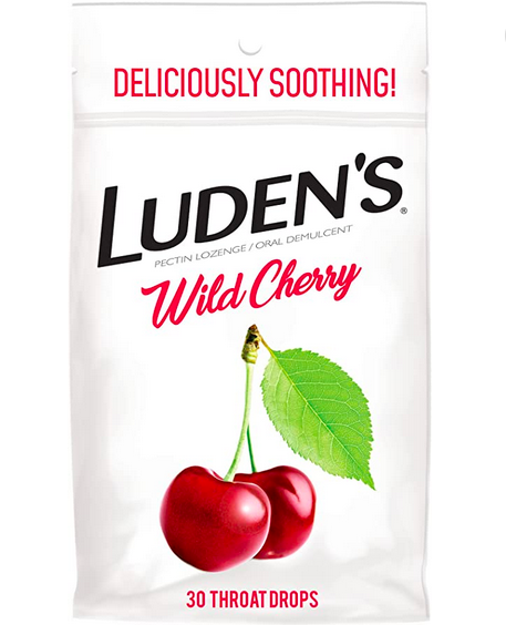 Luden’s Wild Cherry Throat Drops, 30 count only $1.19 shipped!