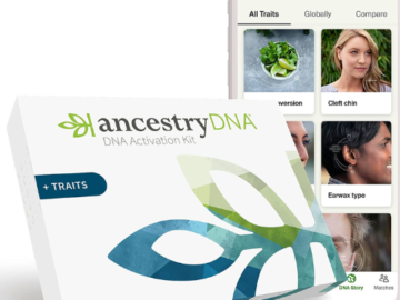 Today Only! Genetic Ethnicity + Traits Test, AncestryDNA Testing Kit $49 Shipped Free (Reg. $119)