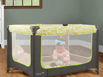 Portable Playard with Removable Padded Mat $31.62 After Coupon (Reg. $70) + Free Shipping + More Baby items up to 60% Off Dream on Me Baby Gear