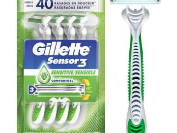 TWO 4-Count Gillette Sensor3 Sensitive Men’s Disposable Razor as low as $3.39 EACH Shipped Free (Reg. $8.99) – 85¢ each + Buy 2, Save 50% on 1!