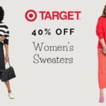 Target | 40% Off Women’s Sweaters