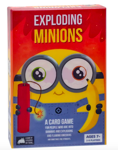 Exploding Minions Party Game only $11.89!