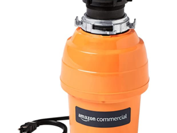 AmazonCommercial 3/4 HP Garbage Disposal with Power Cord $57.01 Shipped Free (Reg. $114.01) – FAB Ratings!