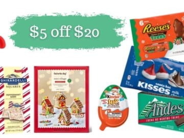 $5 off $20 Purchase of Candy or Snacks at Target