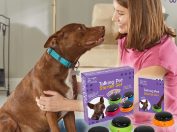 4-Piece Hunger for Words Talking Pet Starter Set $15.99 (Reg. $30) – LOWEST PRICE!