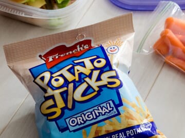 FOUR 2.25 oz Bags French’s Original Potato Sticks as low as $1.24 EACH Shipped Free (Reg. $1.53 ) + Buy 4, save 5%