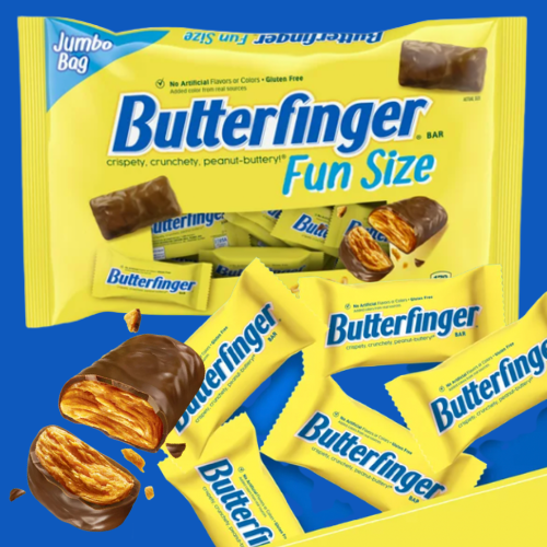 Butterfinger Fun Size Candy Bars, Jumbo Bag $1.22 (Reg. $5.28) – Stock up!