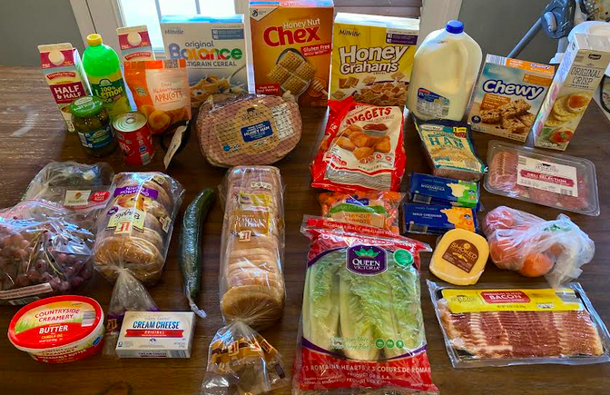 Gretchen’s $117 Grocery Shopping Trip and Weekly Menu Plan for 6!